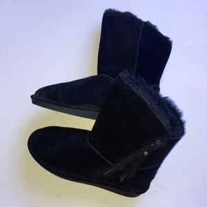 BearPaw Black Winter Boots